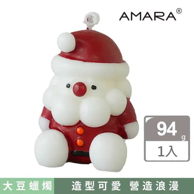 【AMARA】香氛聖誕蠟燭(香氛蠟燭 居家香氛 生日 聖誕 交換 情人節禮物)