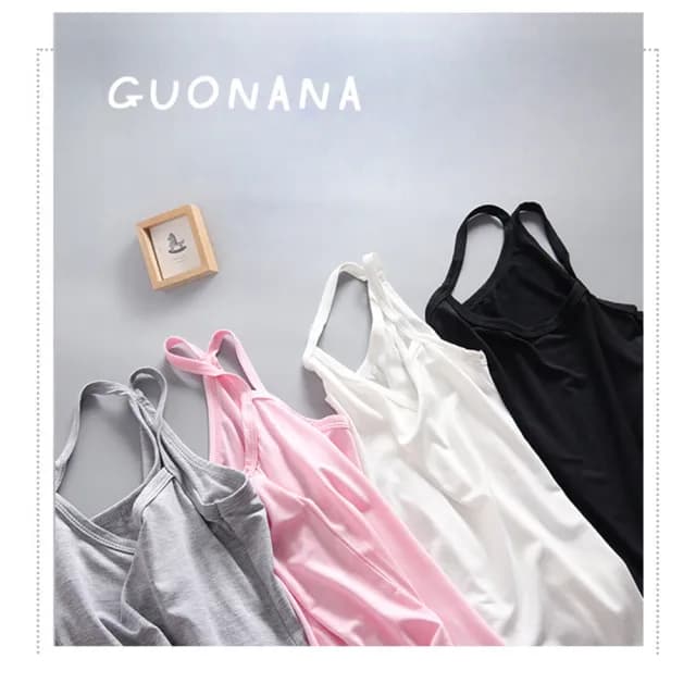 【橘魔法】圓領 Y字 防走光莫代爾小背心(涼感 細肩帶 吊帶 內衣 小可愛 大童 兒童 女童 童裝)