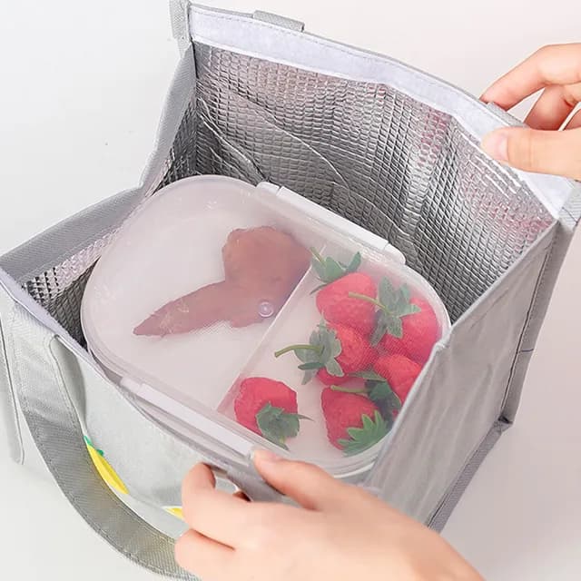 【E.City】情人節禮物 日系水果保溫野餐便當包