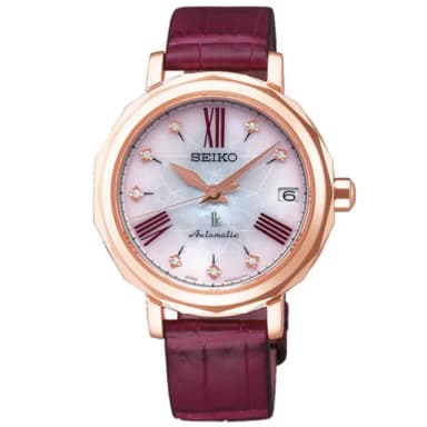 【SEIKO 精工】Lukia系列 銀座 25周年紀念 真鑽機械腕錶 母親節 禮物 推薦(SPB140J1/6R35-00N0K)