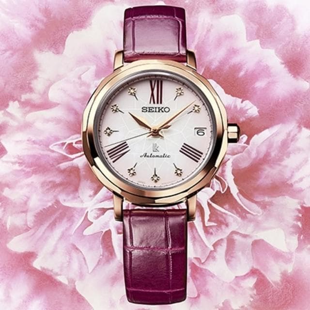 【SEIKO 精工】Lukia系列 銀座 25周年紀念 真鑽機械腕錶 母親節 禮物 推薦(SPB140J1/6R35-00N0K)