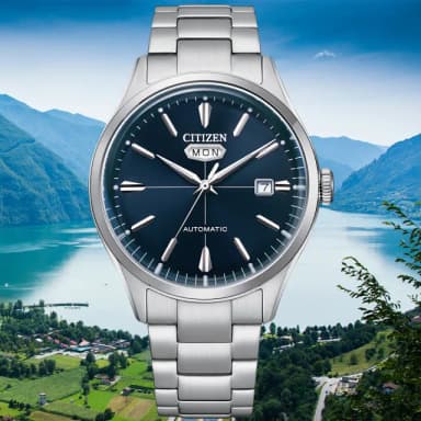 【CITIZEN 星辰】C7 Mechanical系列 復刻機械腕錶 畢業禮物 送禮 推薦(NH8391-51L)