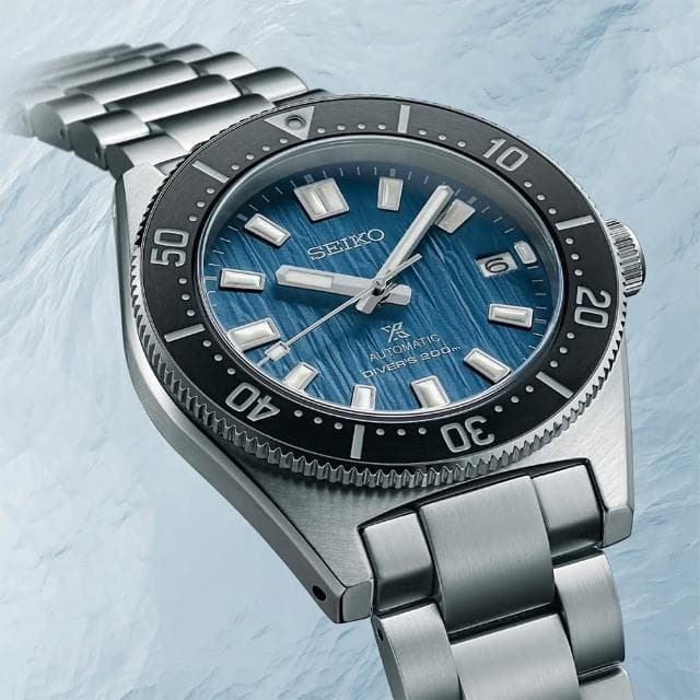 【SEIKO 精工】Prospex 大谷翔平廣告款 極地冰川潛水機械錶 母親節 禮物 送禮(SPB297J1/6R35-01V0B)