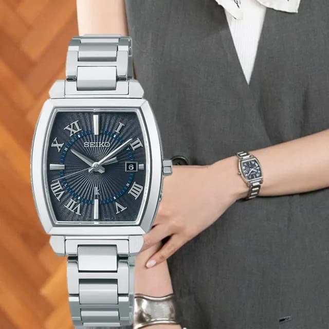 【SEIKO 精工】Lukia系列 電波 萬年曆 光動能腕錶 畢業禮物 送禮 推薦(SSQW059J/1B32-0AV0D)