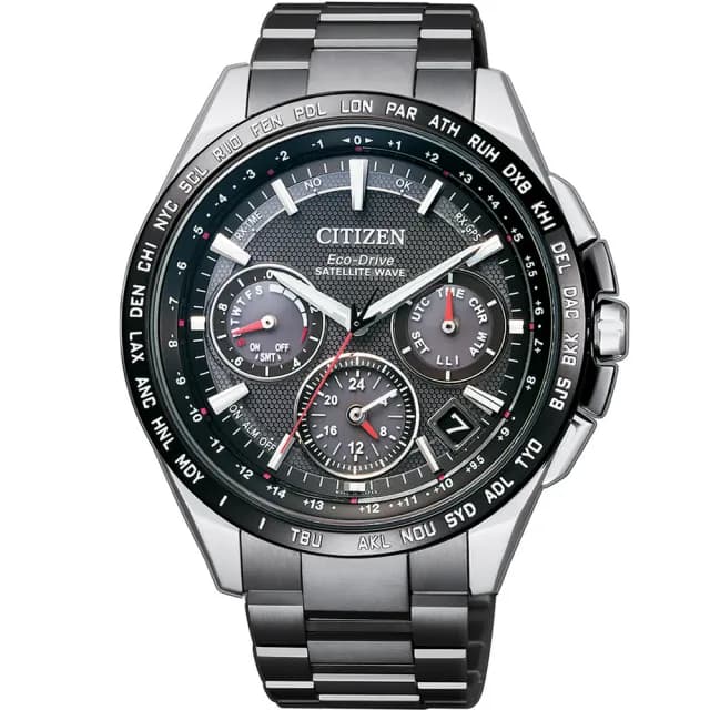 【CITIZEN 星辰】光動能錶 GPS 衛星計時男錶 手錶 指針錶 禮物 推薦(CC9015-62E)
