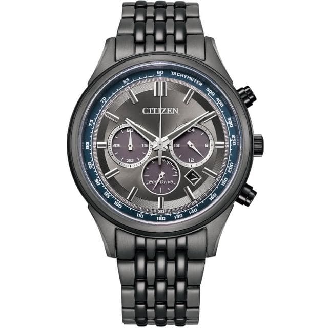 【CITIZEN 星辰】Chronograph 光動能計時男錶  手錶 禮物 推薦(CA4417-85H)