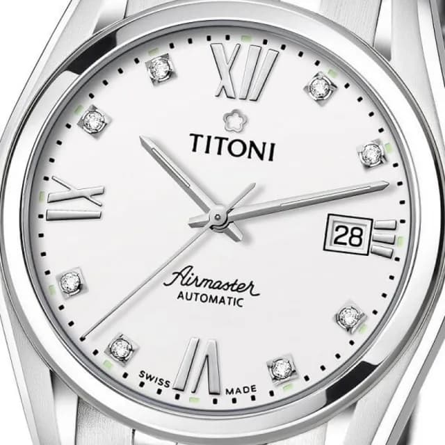 【TITONI 梅花錶】空中霸王系列 鋯石時標 機械腕錶 畢業禮物 送禮 推薦(83909S-063)