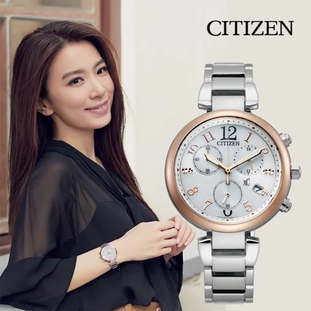 【CITIZEN 星辰】Xc 輕奢 光動能 Hebe廣告款 女錶 禮物 推薦(FB1454-52A)