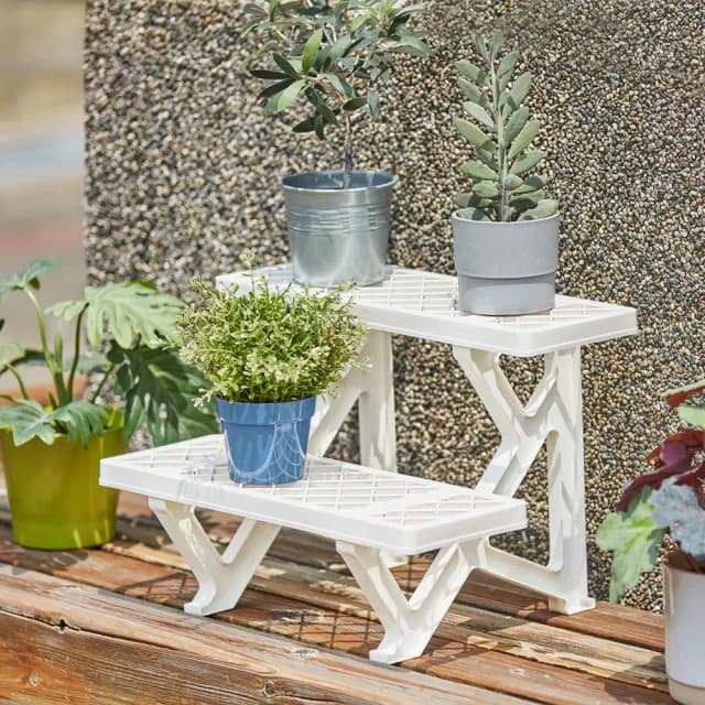 【簡單樂活】巴比倫花架(多層花架/花盆/花架/盆栽架/多肉植物架/陽台花架/花盆架)