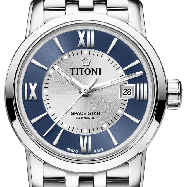 【TITONI 梅花錶】天星系列 羅馬機械腕錶 畢業禮物 送禮 推薦(23538S-580)