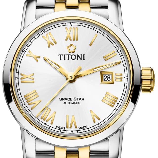 【TITONI 梅花錶】天星系列 羅馬機械腕錶 畢業禮物 送禮 推薦(23538SY-561)