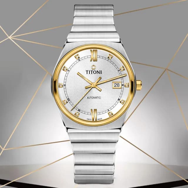 【TITONI 梅花錶】動力系列 超薄機械腕錶 畢業禮物 送禮 推薦(83751SY-629)