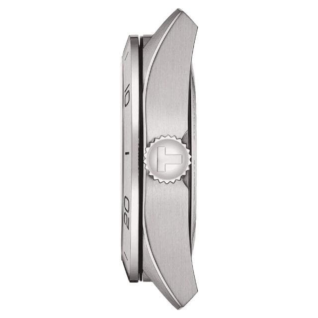 【TISSOT 天梭 官方授權】PRS 516 賽車機械錶-藍/42mm 母親節 禮物 送禮(T1314301104200)