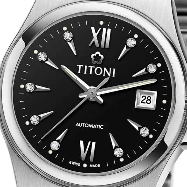 【TITONI 梅花錶】動力系列 鋯石 機械腕錶 畢業禮物 送禮 推薦(23730S-515)
