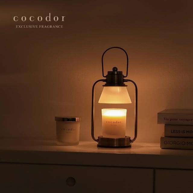 【cocodor】小型融燭燈+大豆蠟燭130g(多款任選/官方直營/融蠟燈/禮盒/送禮)
