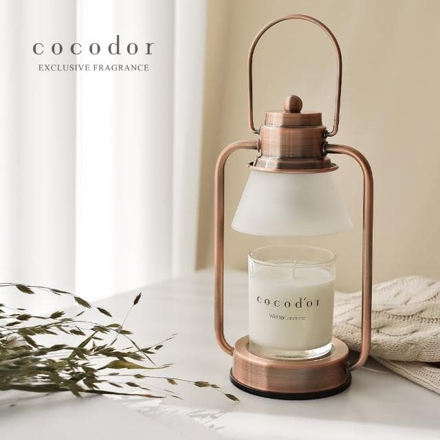 【cocodor】小型融燭燈+大豆蠟燭130g(多款任選/官方直營/融蠟燈/禮盒/送禮)
