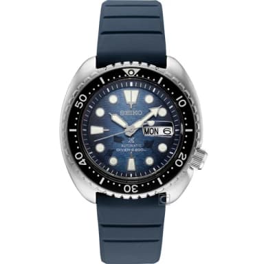 【SEIKO 精工】PROSPEX 魔鬼魚海龜王200米潛水機械錶指針錶 手錶 禮物 畢業(4R36-06Z0H/SRPF77K1)