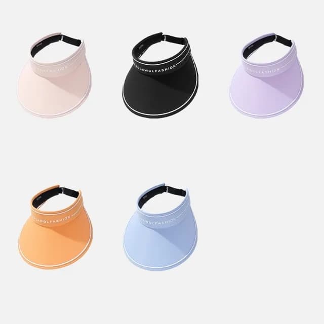 【米蘭精品】現貨+預購 空頂帽防曬帽(透氣遮陽百搭鴨舌帽女帽子母親節禮物5色74cp21)