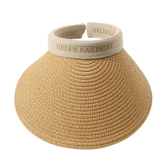 【米蘭精品】現貨+預購 空頂帽防曬帽(草編加大加寬帽簷女帽子母親節禮物6款74cp11)