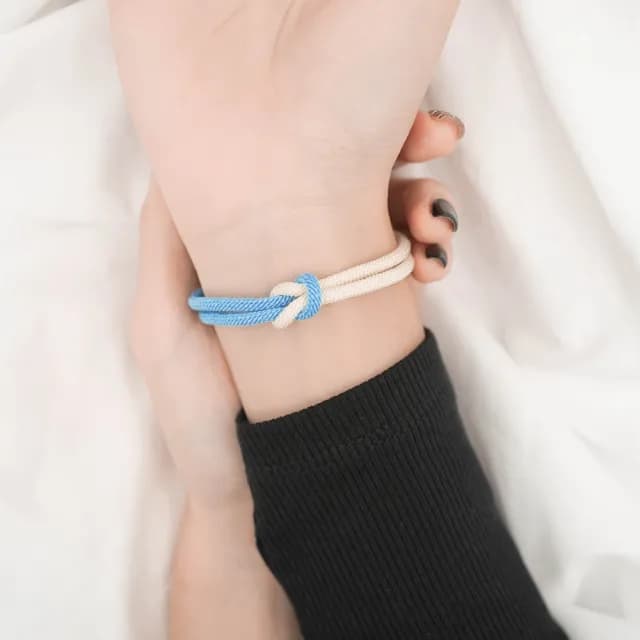 【Porabella】開運手繩 拼接色撞色手鍊 好運轉運紅色手繩 幸運姻緣 好人緣紅繩手鍊 Bracelets