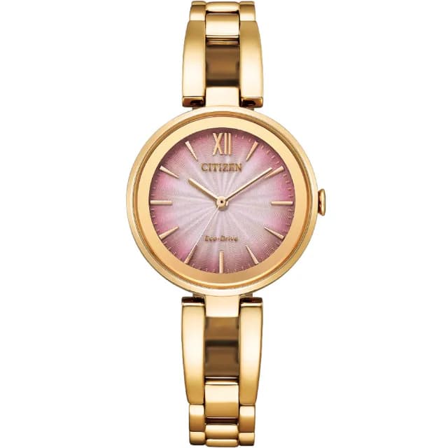 【CITIZEN 星辰】Eco-Drive 繽紛派對手環式女錶 手錶 禮物 推薦(EM0809-83Z)