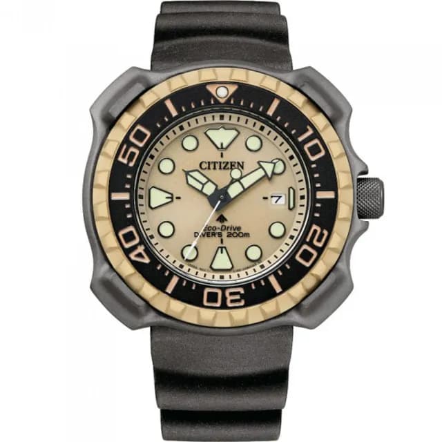 【CITIZEN 星辰】PROMASTER  鈦 1982年復刻版 光動能潛水男錶 禮物 推薦(BN0226-10P)