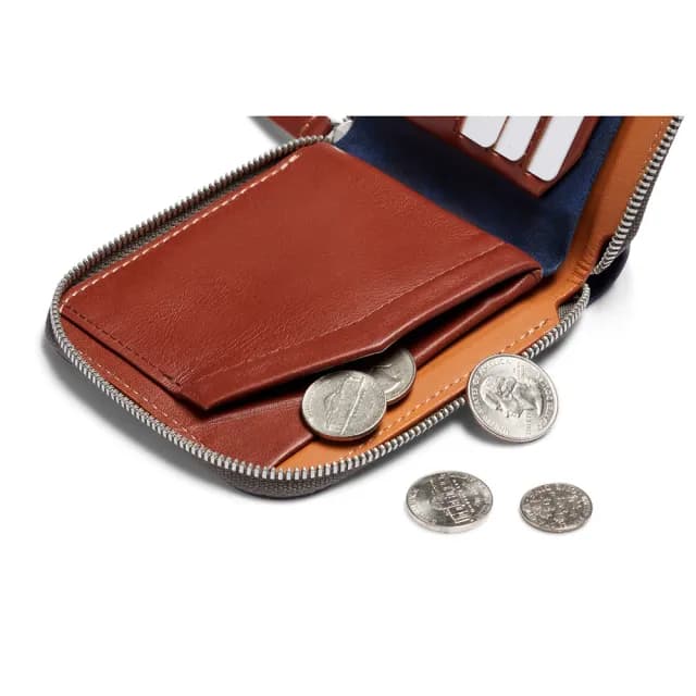 【Bellroy】Zip 拉鍊皮夾 短夾 零錢包 卡片收納包 RFID防盜 禮物 送禮 推薦(深海藍)