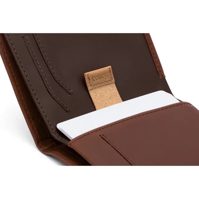 【Bellroy】Note Sleeve 直式皮夾 短夾 RFID防盜 禮物 送禮 推薦(可可棕)