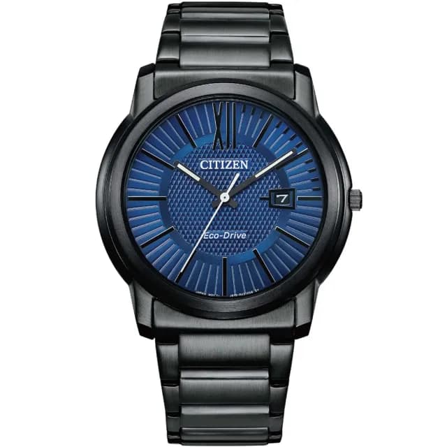 【CITIZEN 星辰】Eco-Drive 光動能時尚紳士男錶 禮物 推薦(AW1217-83L)