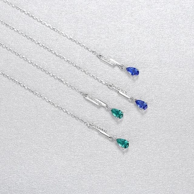 【巴黎精品】現貨+預購 鋯石耳環925純銀耳針(氣質簡約流蘇耳線耳環女飾品2色v1aa58)