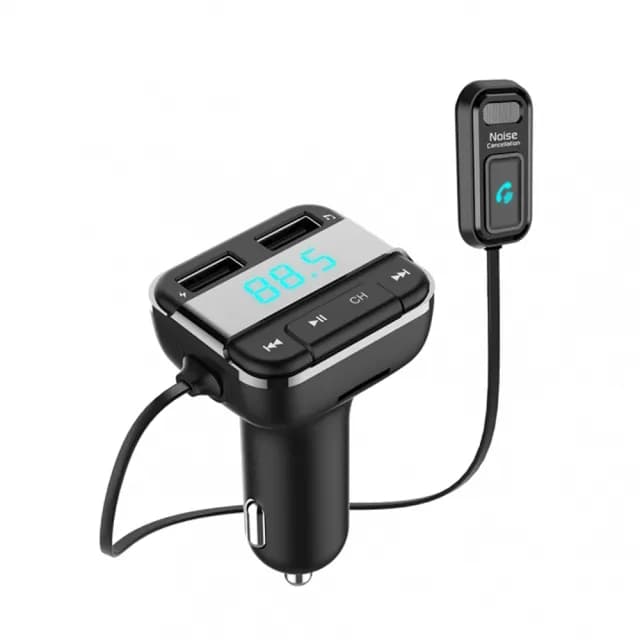 【KINYO】藍牙免持車用音響轉換器(車用音響轉換器)