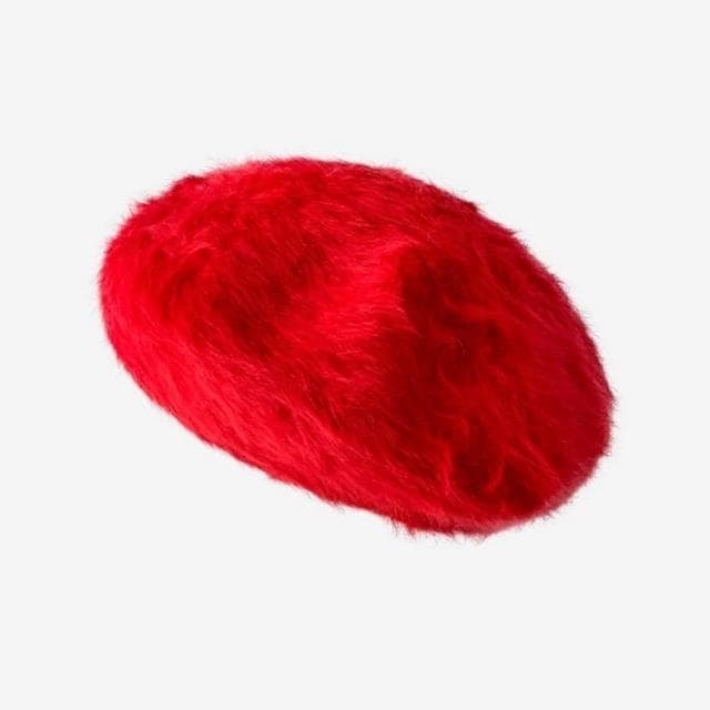 【巴黎精品】現貨+預購 貝雷帽畫家帽(加絨復古純色保暖男女帽子聖誕節情人節生日交換禮物9色p1aa68)