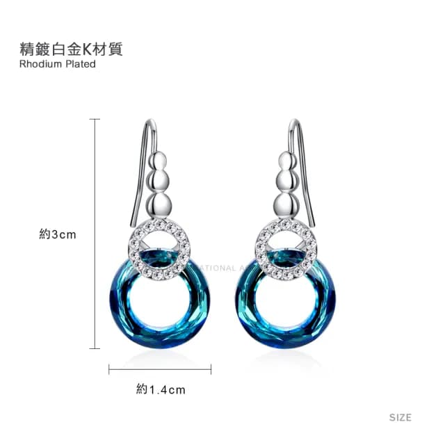 【GIUMKA】耳環．新年禮物．耳勾式