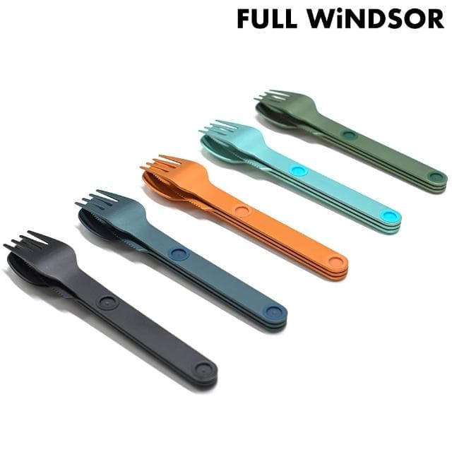 【Full Windsor】Magware 磁性餐具套裝組 MAG-FS(叉 刀 匙 鋁合金 露營炊具)