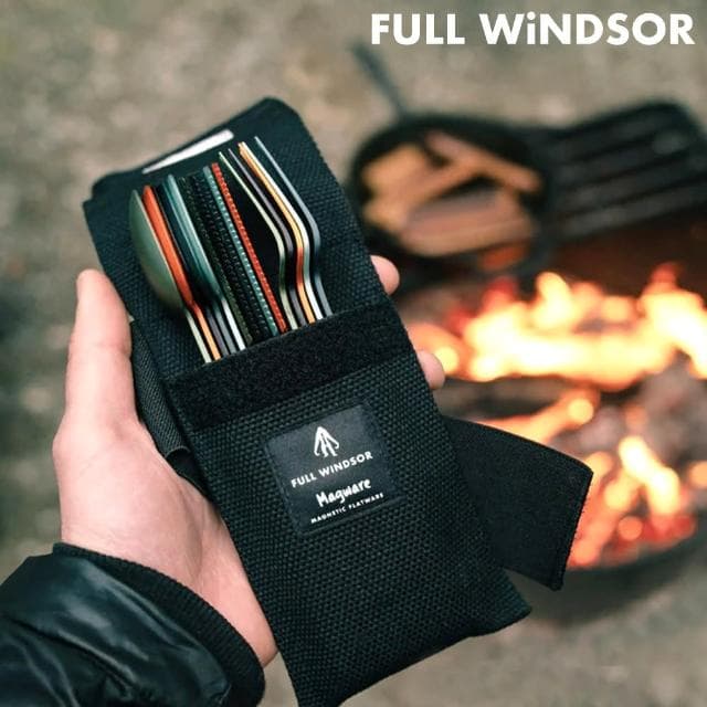 【Full Windsor】Magware 磁性餐具套裝組 MAG-FS(叉 刀 匙 鋁合金 露營炊具)