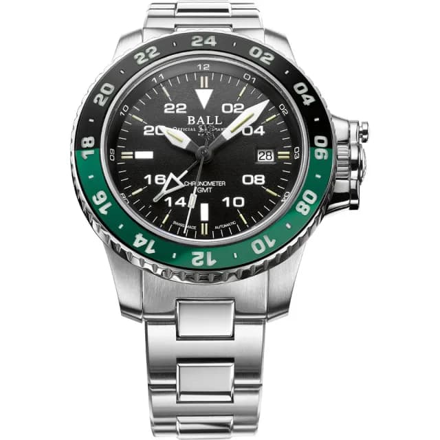 【BALL 波爾】B1_EngineerHydorcarbon AeroGMT II 天文台認證機械錶-40mm 送禮 禮物 推薦(DG2118C-S11C-BK)