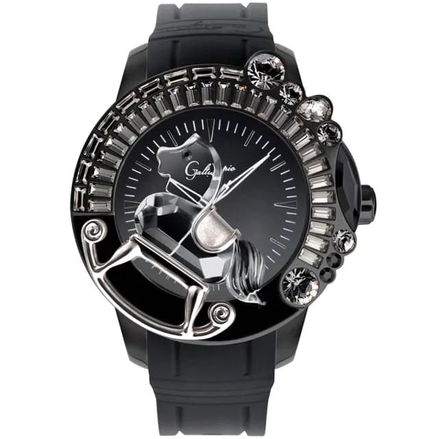 【Galtiscopio 迦堤】童真木馬系列 時尚腕錶 / 49mm 七夕 情人節 禮物 送禮 推薦(LG1BS215BRS)