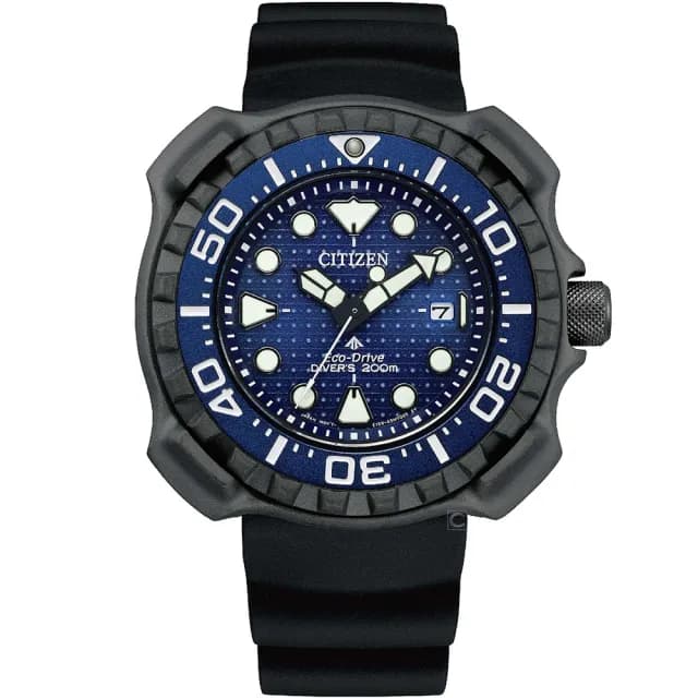 【CITIZEN 星辰】Eco-Drive  光動能 1982復刻鯨鯊限定潛水男錶  手錶 禮物 推薦(BN0225-04L)