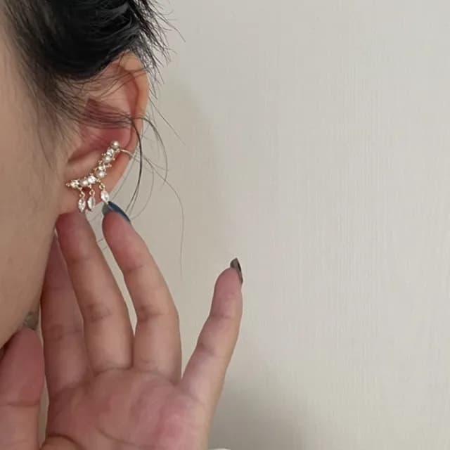 【Oni 歐妮】情話綿綿 耳針穿式耳環耳釘耳骨環 耳飾925銀針(1個入)