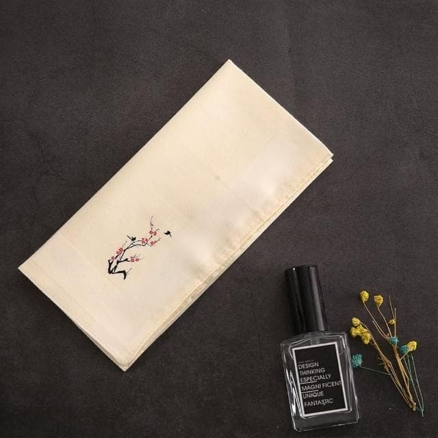 【巴黎精品】現貨+預購 手帕禮盒純棉方巾 單入(復古花鳥印花清新母親節生日禮物女配件11款p1ae8)