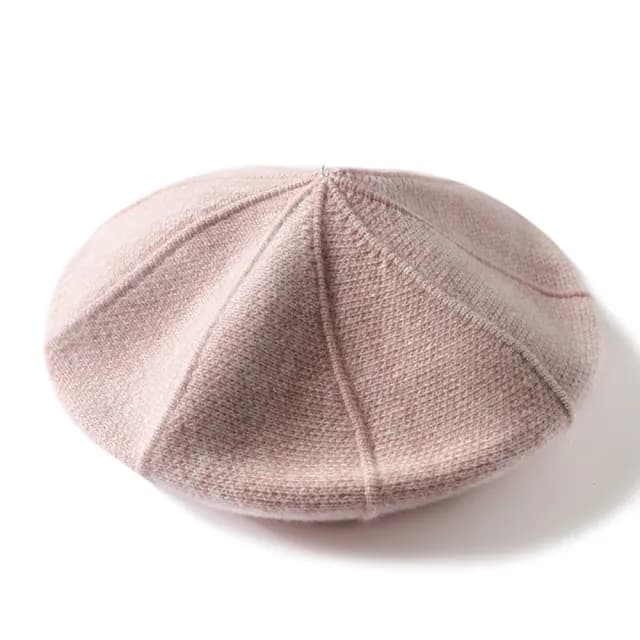 【米蘭精品】現貨+預購 100%針織帽羊毛帽(畫家帽防寒保暖女配件情人節生日聖誕節交換禮物14色74dm19)