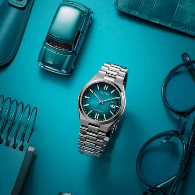 【CITIZEN 星辰】Mechanical系列  經典 漸層藍機械錶 男錶 手錶 禮物 推薦(NJ0151-88X/40mm)