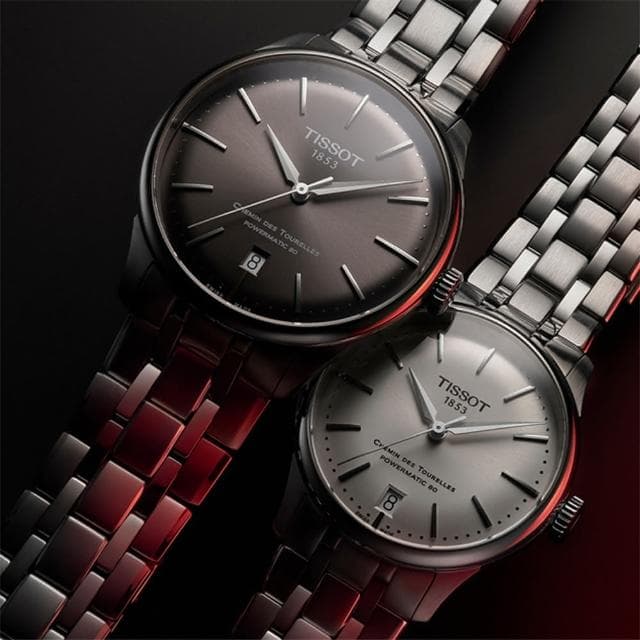 【TISSOT 天梭 官方授權】杜魯爾系列動力80小時機械錶-39mm 送禮 禮物 推薦(T139.807.11.061.00)