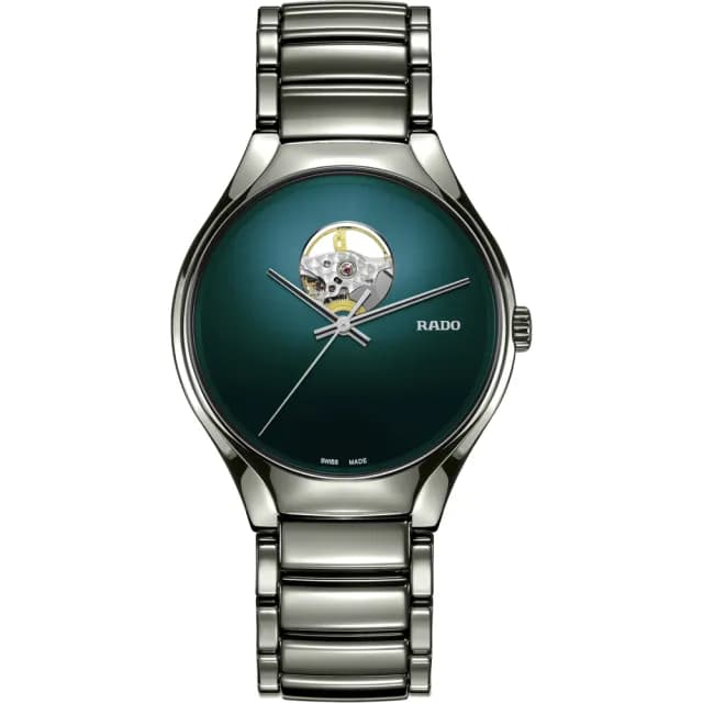 【Rado 雷達表】TruTrue Secret 秘境探索陶瓷機械腕錶R02送禮推薦(R27108322)