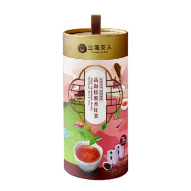 【台灣茶人】100%好茶系列高海拔蜜香紅茶(50Gx2入/1罐組)