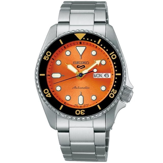 【SEIKO 精工】5 Sports系列 Lineup 復古色系 潛水機械腕錶 母親節 禮物 推薦(4款可選)