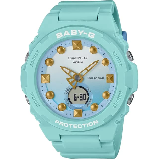 【CASIO 卡西歐】BABY-G 夏季海灘手錶 禮物 送禮 推薦(BGA-320-3A)