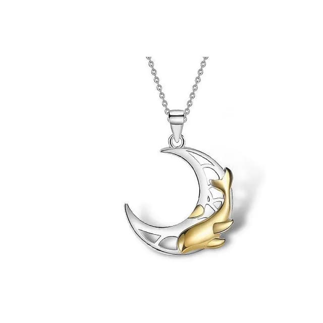 【巴黎精品】現貨+預購 925純銀項鍊情侶對鍊(今生有你鯨魚貝殼生日情人節禮物男女飾品2款v1ar37)