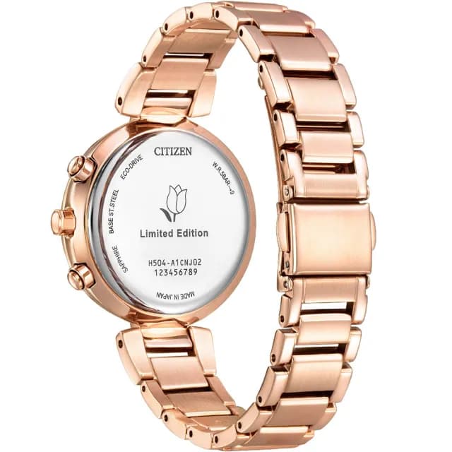 【CITIZEN 星辰】XC．心蕊 台灣限定 光動能計時女錶 手錶 禮物 推薦(FB1452-66W)