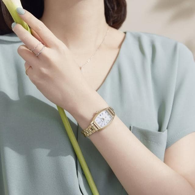 【SEIKO 精工】LUKIA 花藝聯名真鑽太陽能鈦金屬限量 電波女錶 指針錶 手錶 禮物 畢業(1B32-0BA0G/SSQW074J)